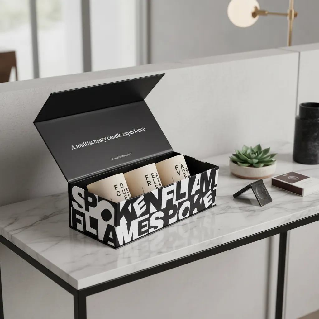 Magnetic Box for Candle Gift Sets