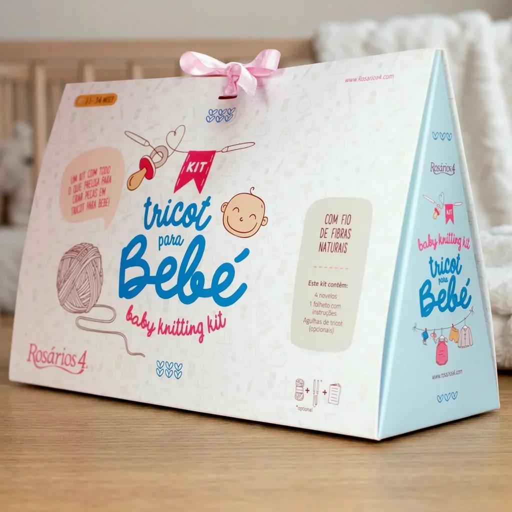 Triangular Carrier Box with Custom Ribbon Handle 1