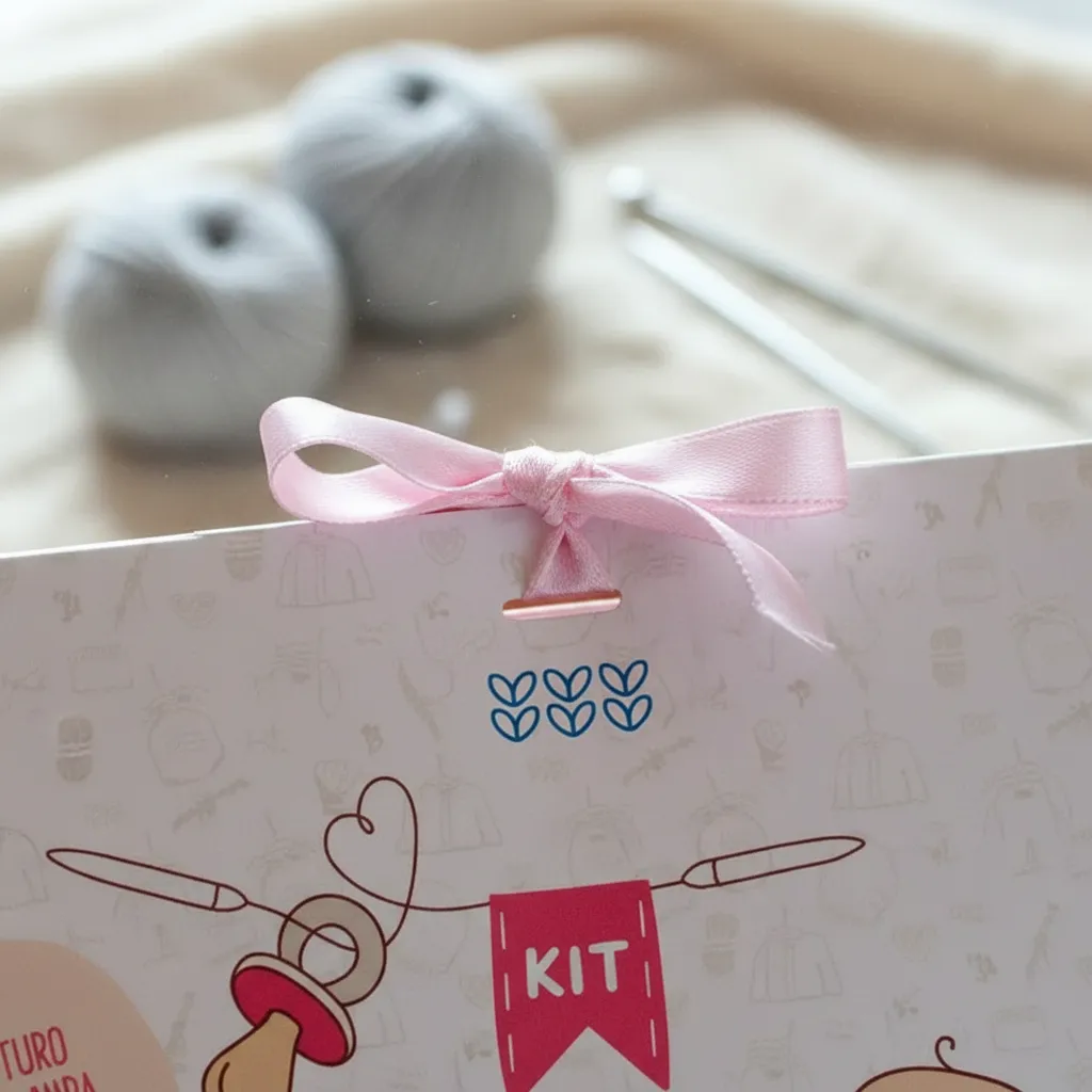 Triangular Carrier Box with Custom Ribbon Handle 2