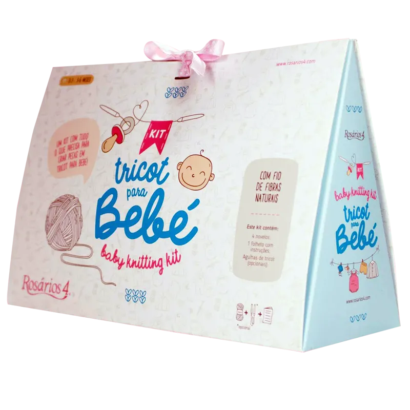 Triangular Carrier Box with Custom Ribbon Handle