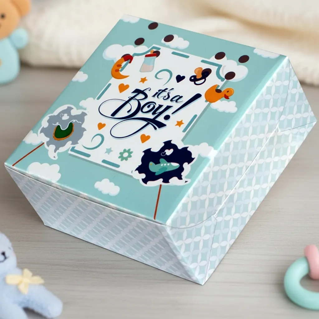 Baby Shower Favor Boxes for Gifts