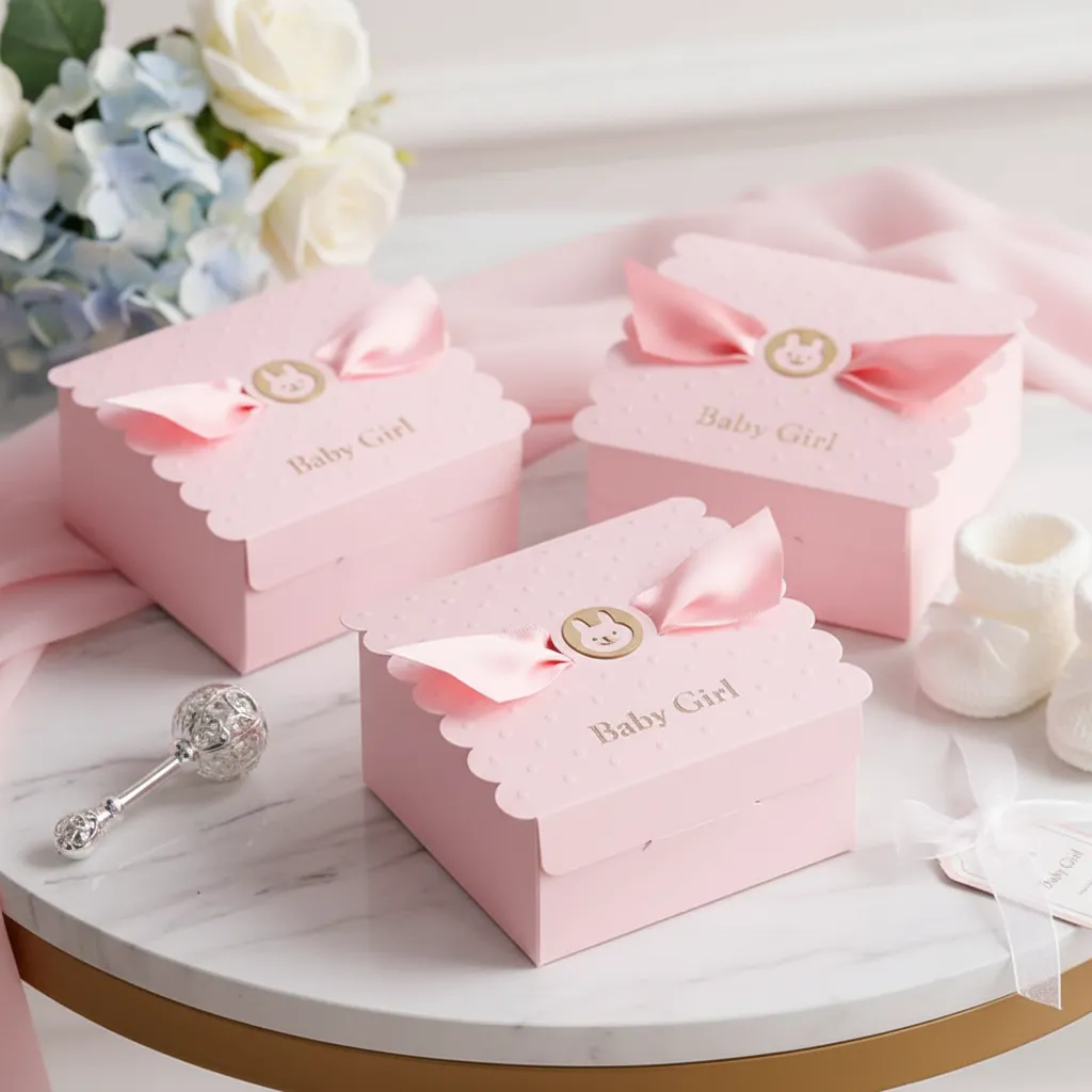 Scalloped Favor Box for Baby Shower Gifts 3