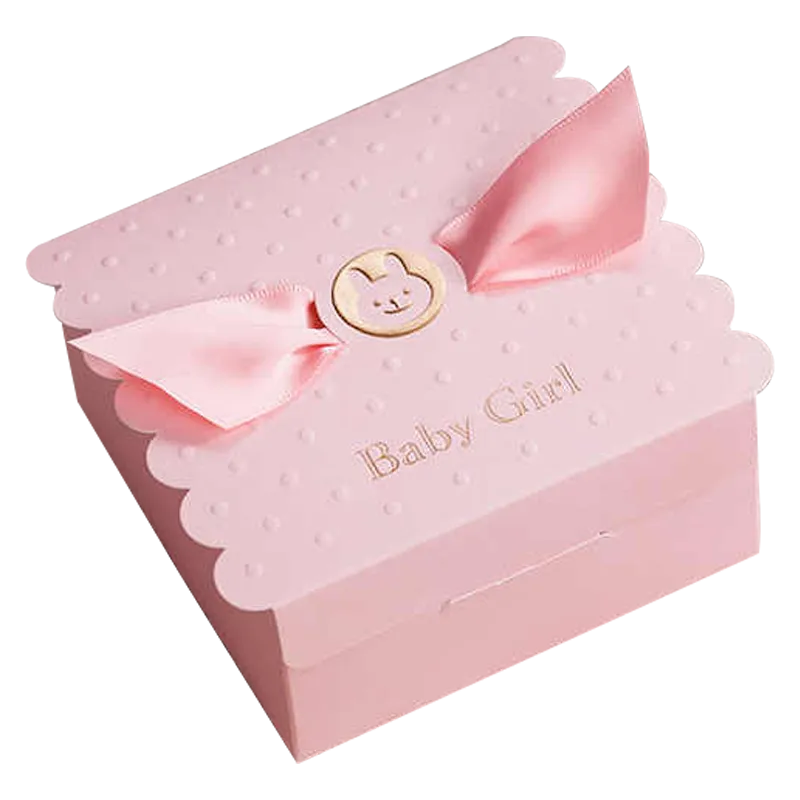 Scalloped Favor Box for Baby Shower Gifts