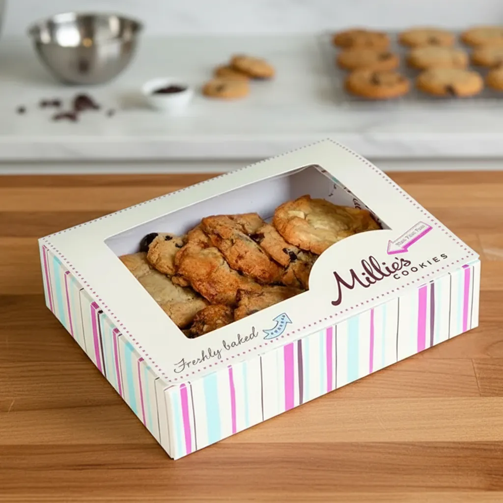 Custom Window Boxes for Cookies & Brownies