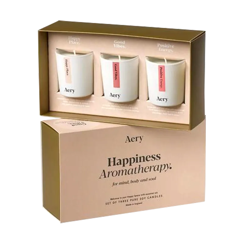 Card Stock Sleeve Candle Gift Sets