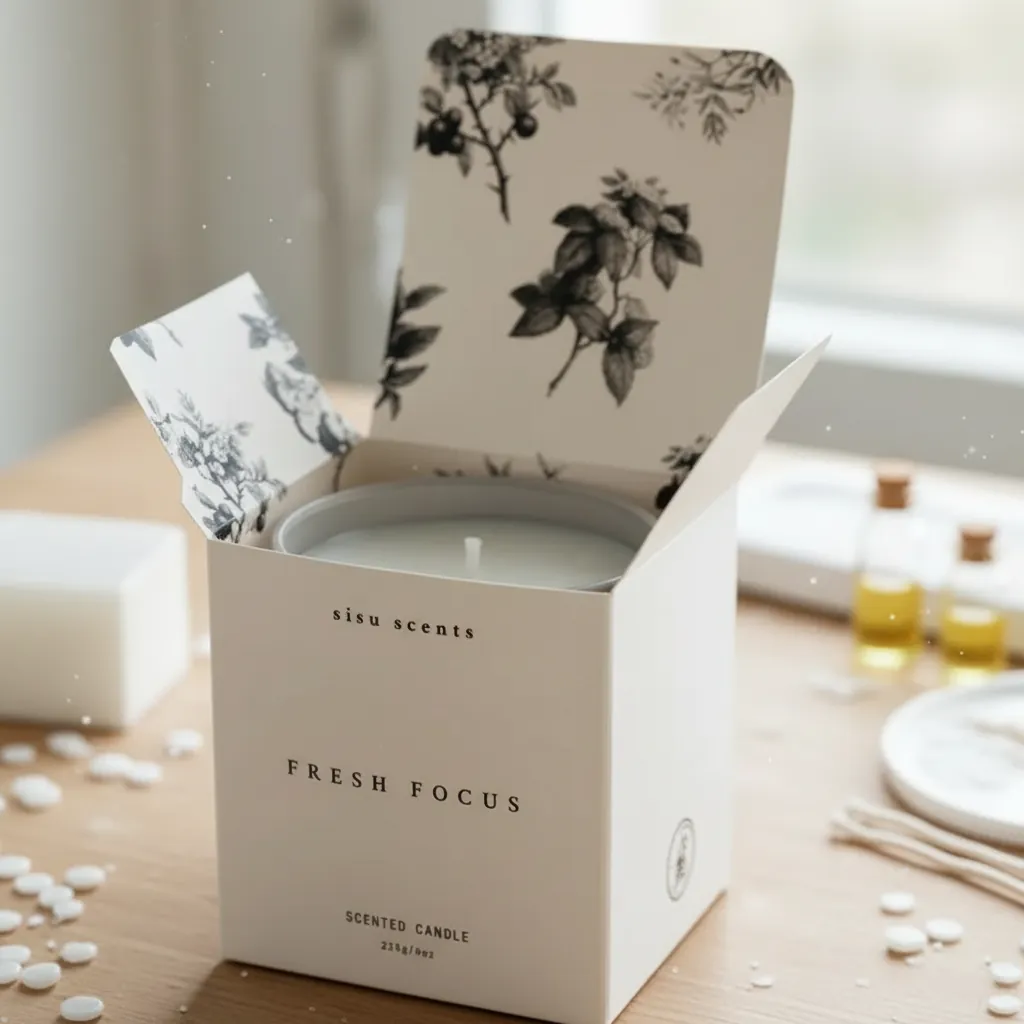 Folding Box with Custom Interior Print