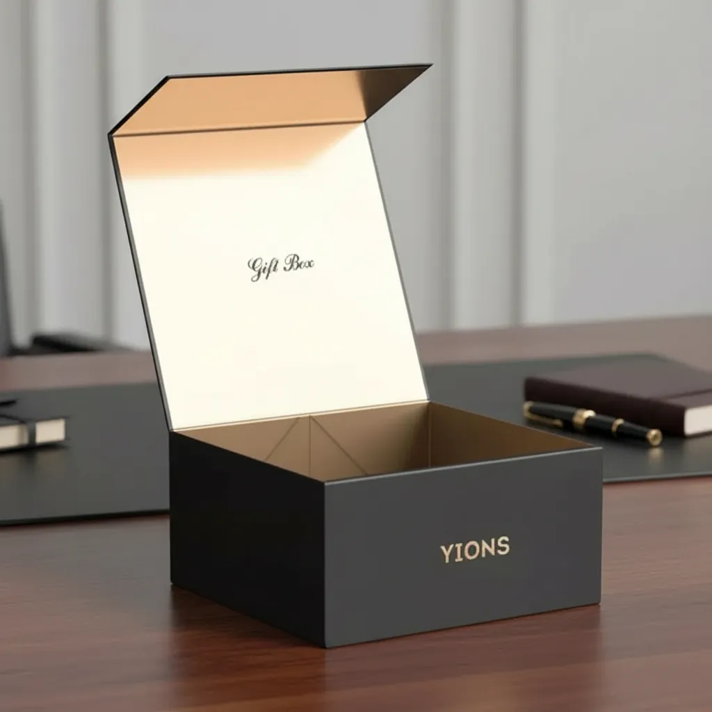 Collapsible Magnetic Box for High-End Corporate Gifting