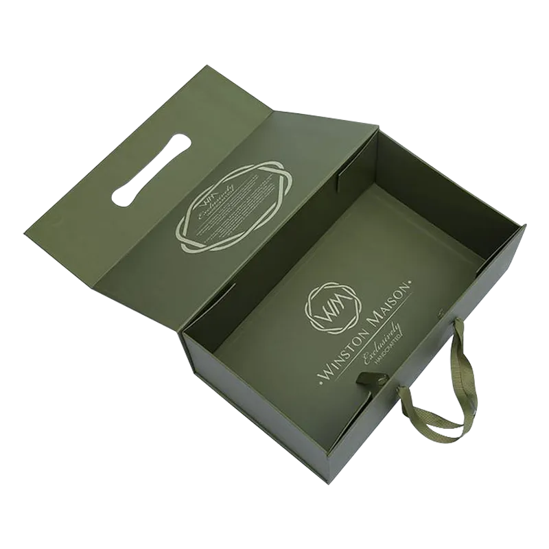 Briefcase Mailer Box with Dual Carry Handles