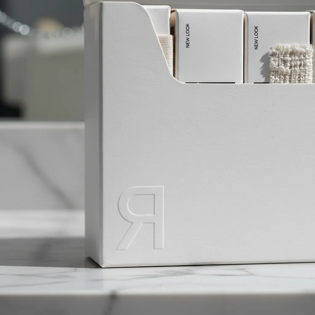 Custom Embossed Dispenser Carton for Cosmetics 2