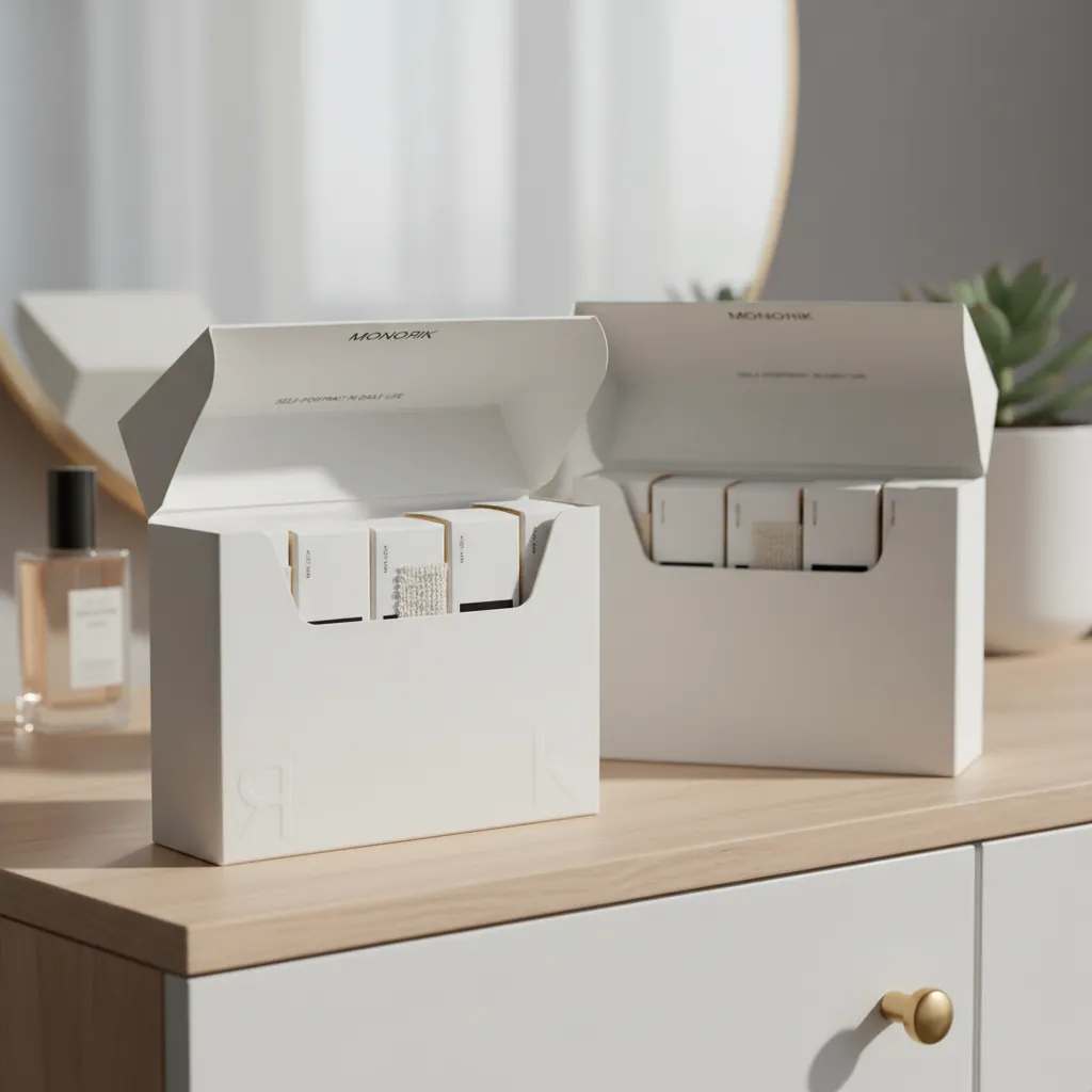 Custom Embossed Dispenser Carton for Cosmetics 3