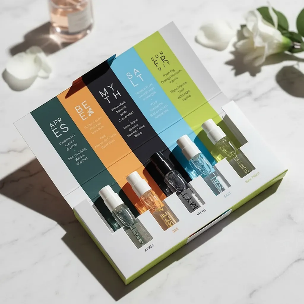 Custom Colorful Presentation Carton for Sample Sets 1
