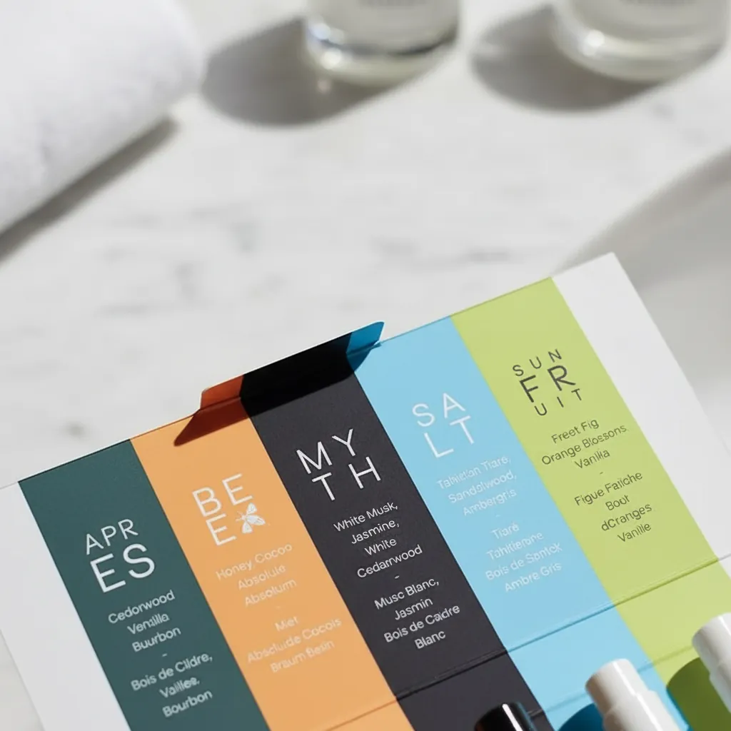 Custom Colorful Presentation Carton for Sample Sets 2