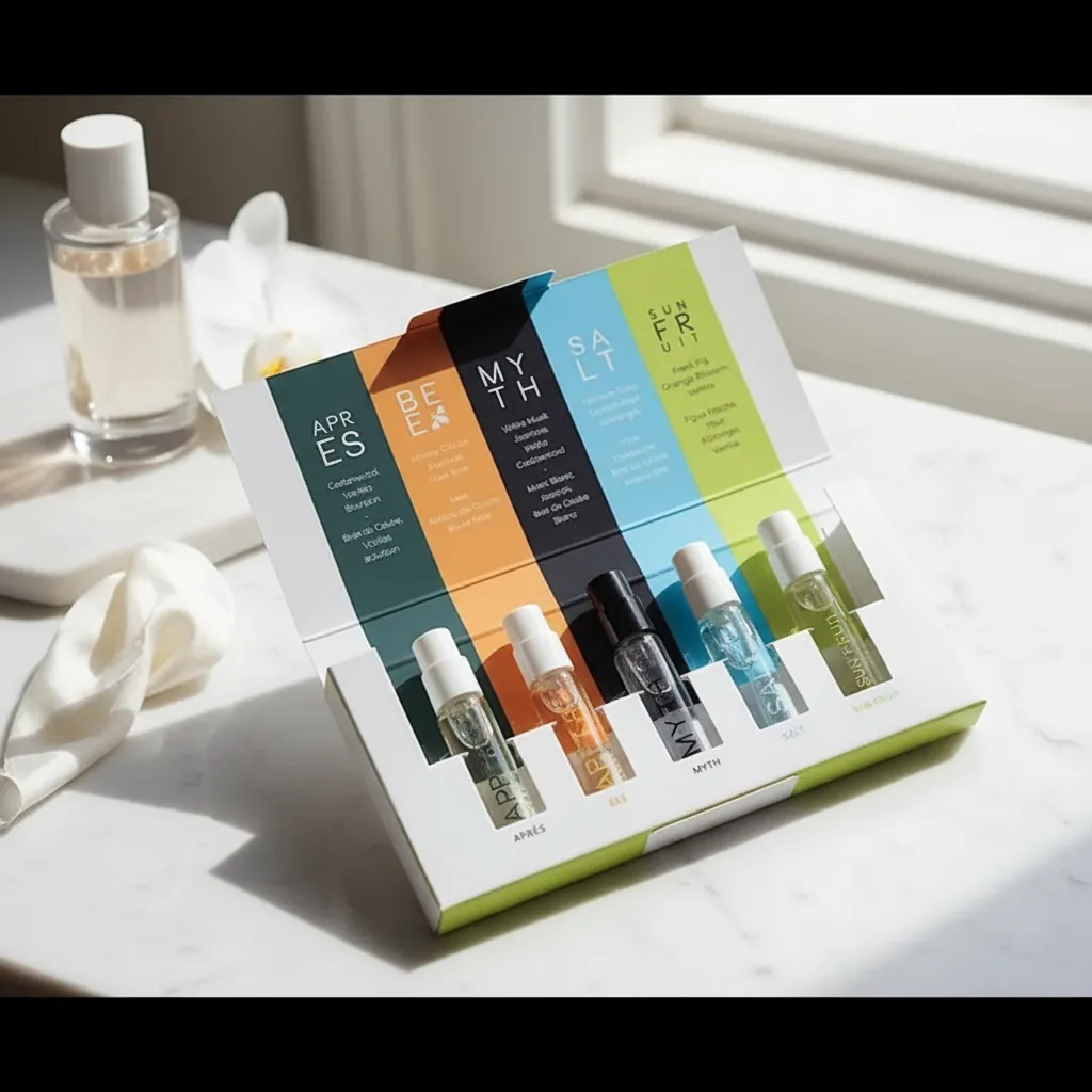 Custom Colorful Presentation Carton for Sample Sets 3