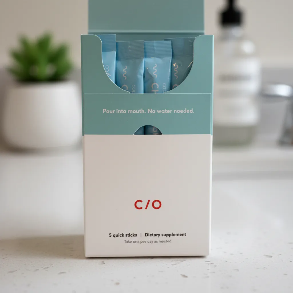 Custom Dispenser Folding Box for Wellness Sticks 2