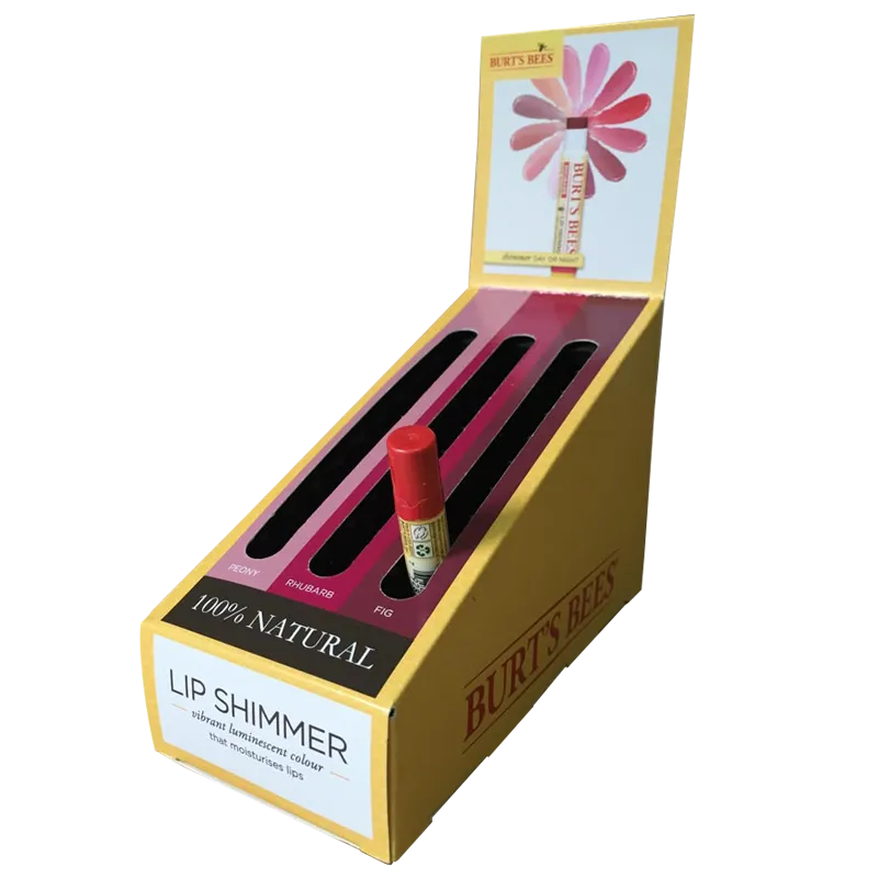 Custom Sloped Insert Display Box for Cosmetics