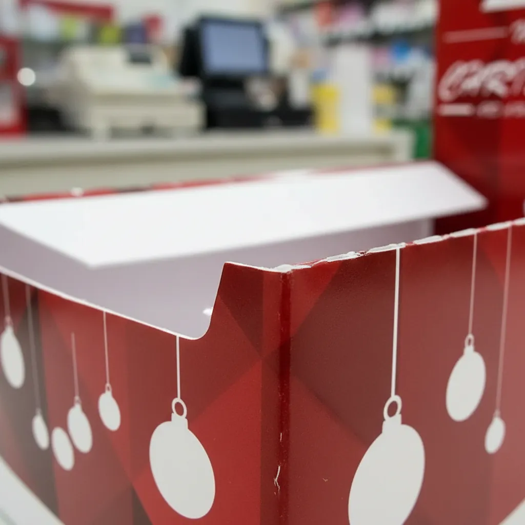 Paperboard POP Display for Seasonal Items 2