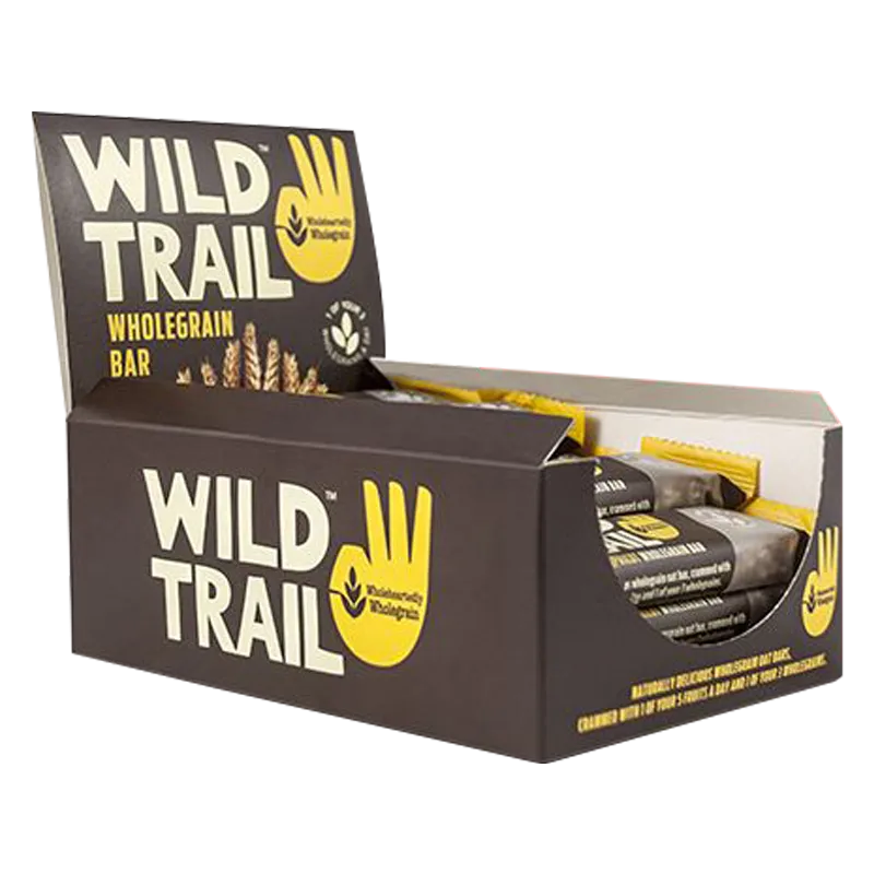 Custom Card Stock Display Box for Snack Bars