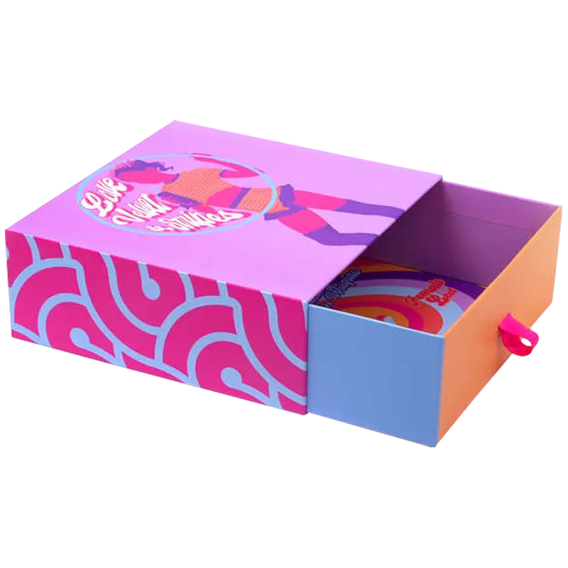 Custom Colorful Drawer Box for Apparel