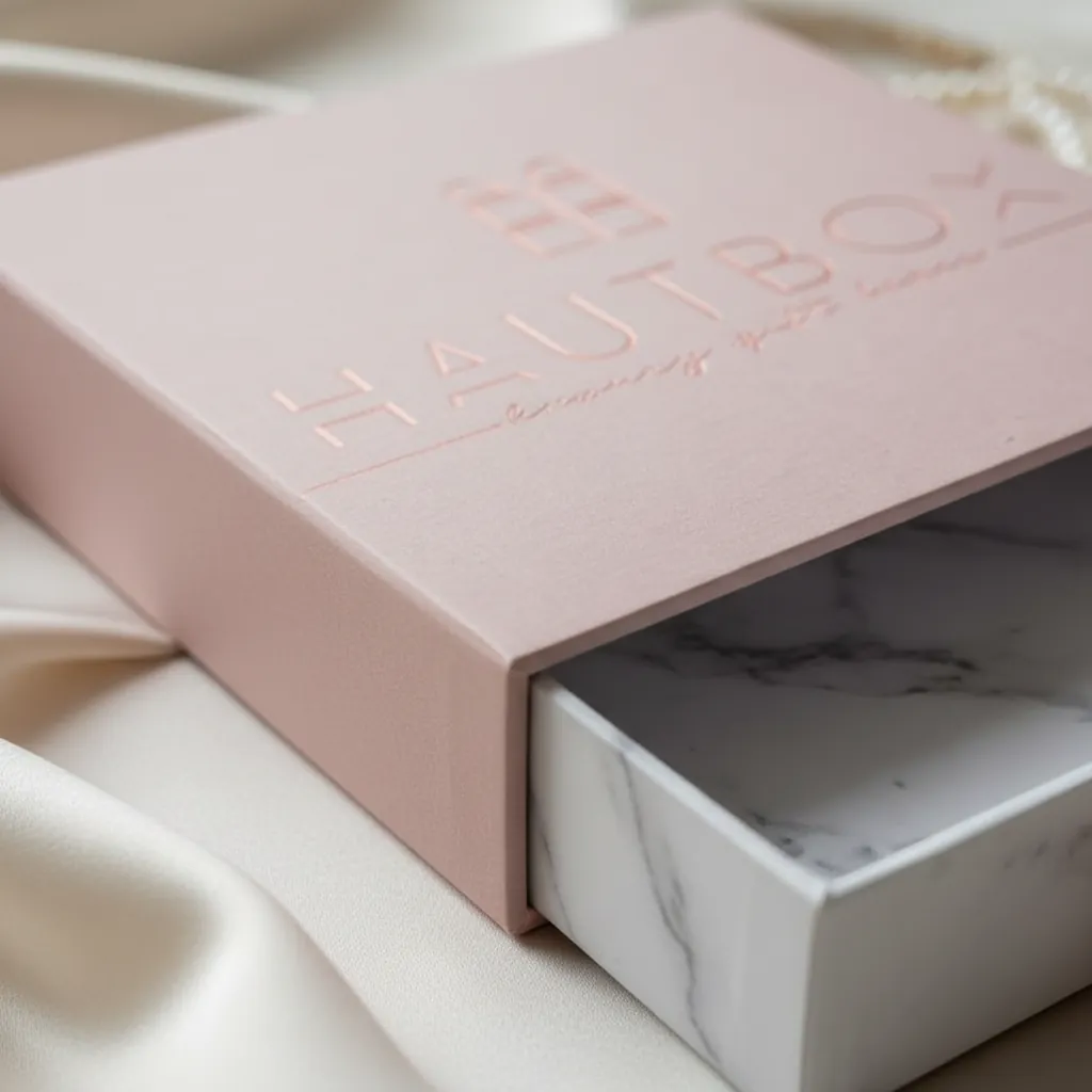 Marble Interior Drawer Box for Gifting 2