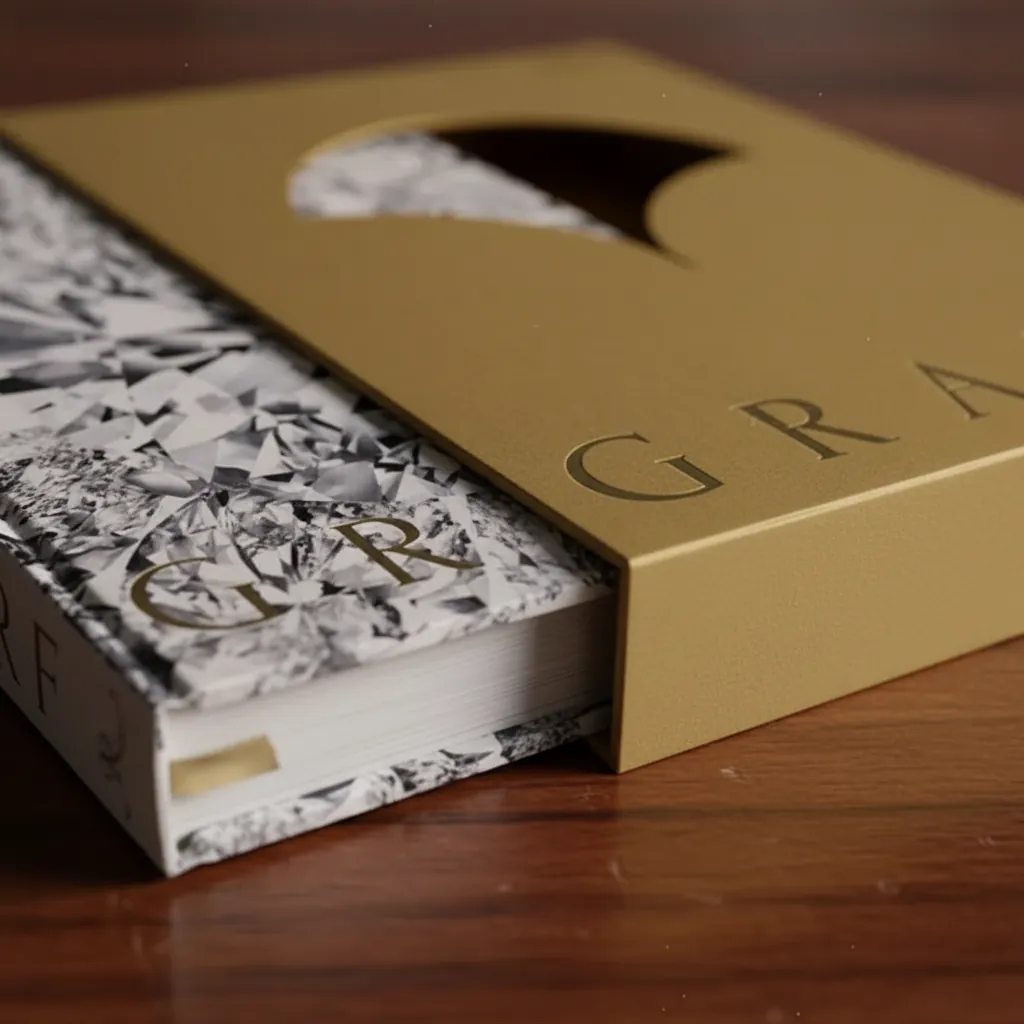 Custom Die-Cut Slipcase Box for Books 2