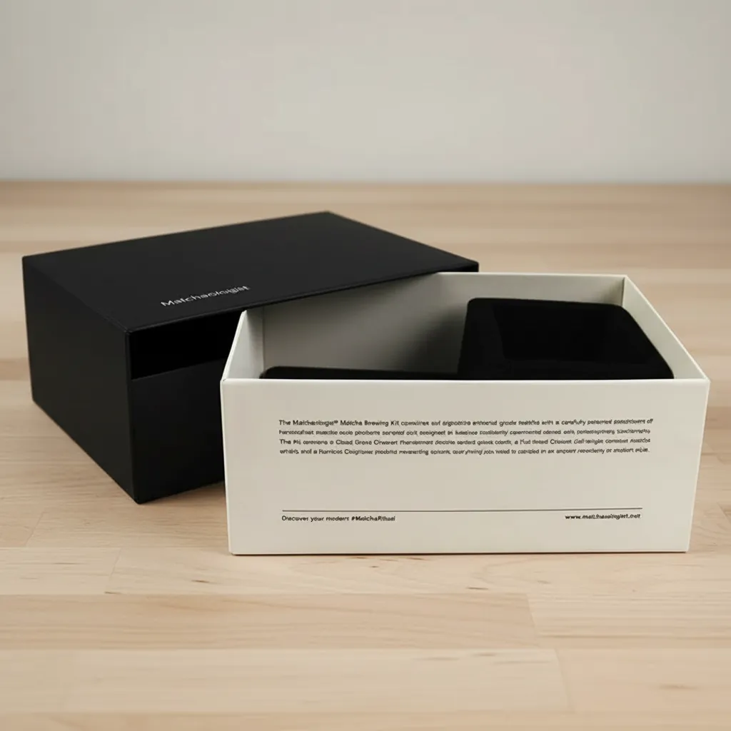 Drawer Box with Foam Insert for Tea 1