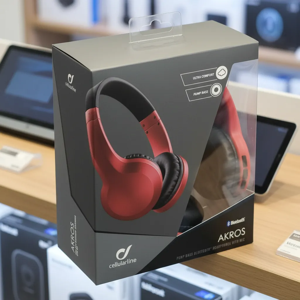 Custom Large Window Carton for Headphones 1