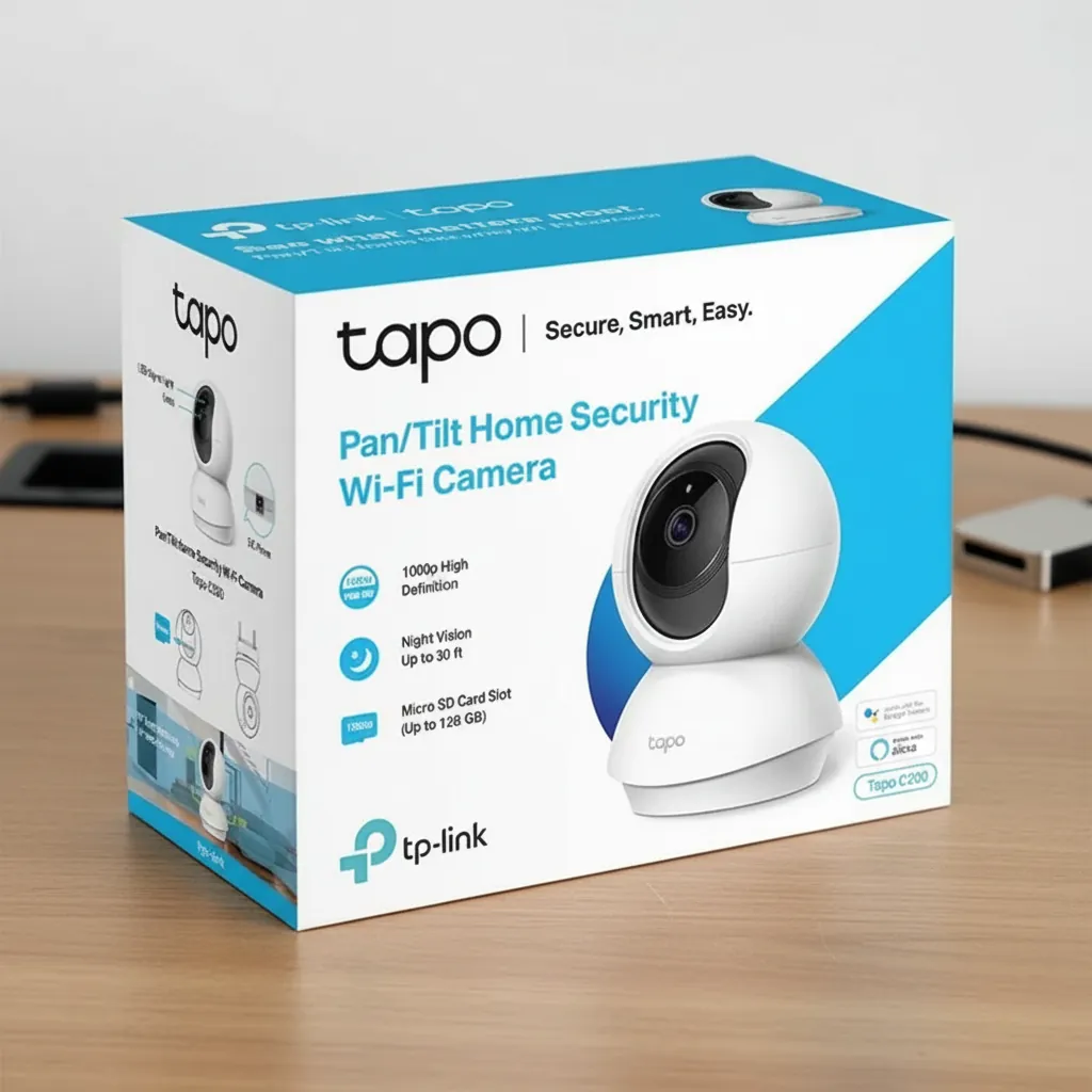 Custom Retail Carton for Security Cameras