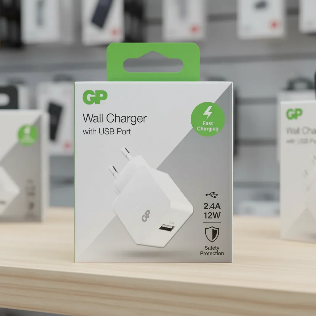 Retail Hanging Box for Wall Chargers 1