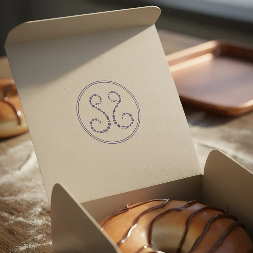 Custom Single Donut Carton for Bakeries 2