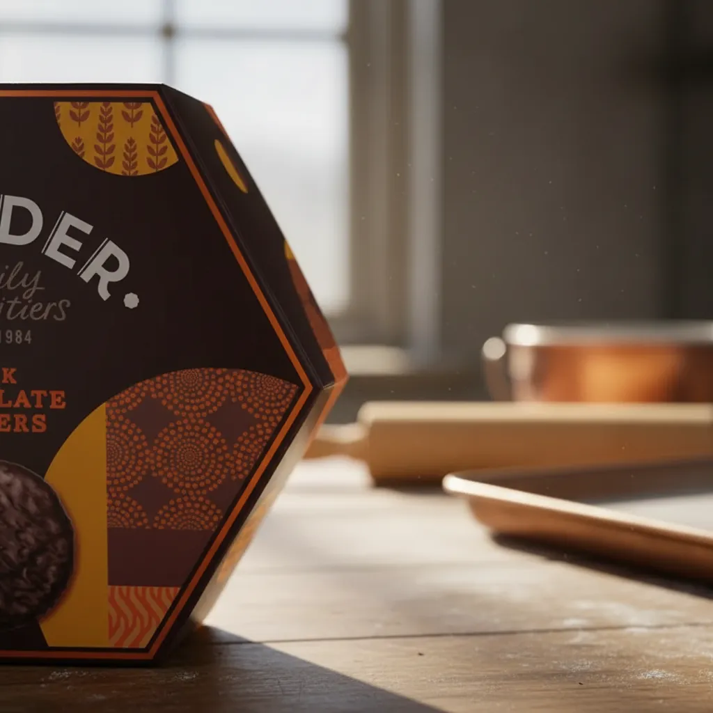 Custom Hexagon Folding Box for Food 2