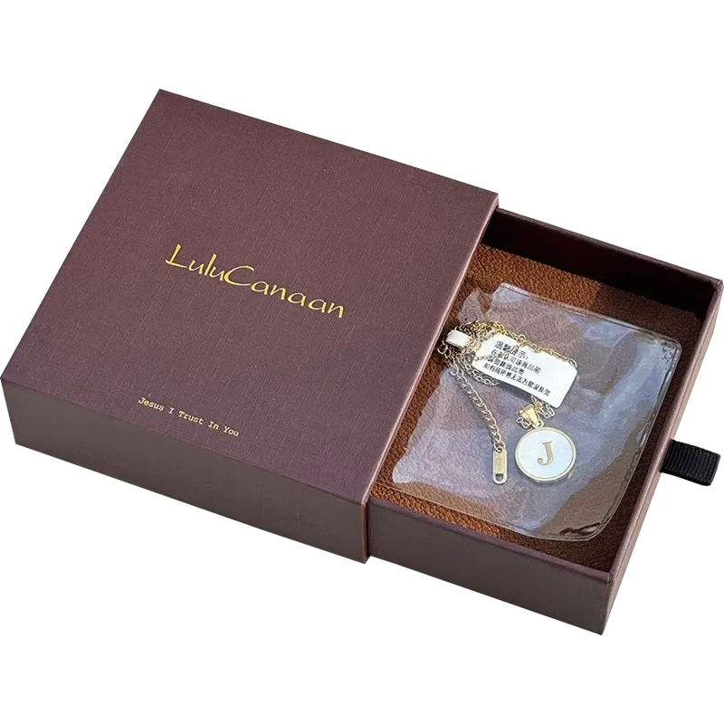 Custom Drawer Box with Ribbon Handle for