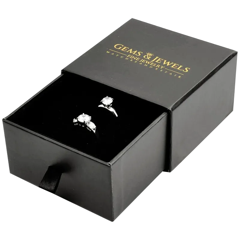 Custom Drawer Rigid Box for Necklaces