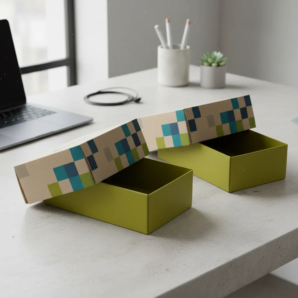 Two-Tone Kraft Base and Lid Box 3