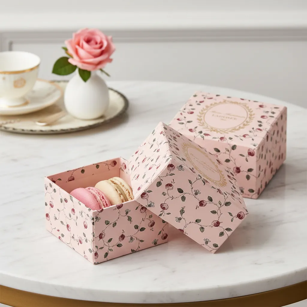Hinged Lid Rigid Box for Confectionery 3