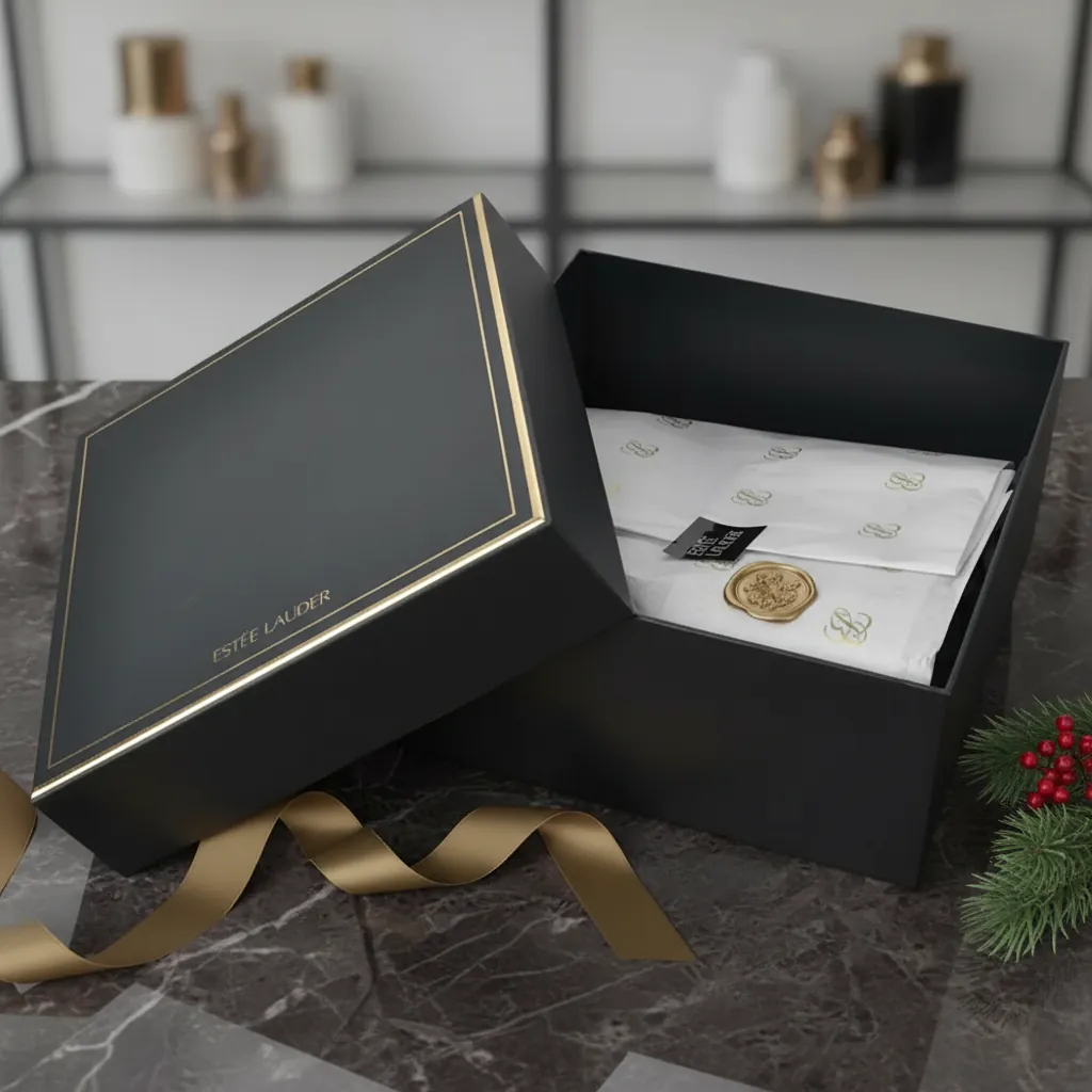 High-quality High-Quality Telescoping Black Rigid Box 3