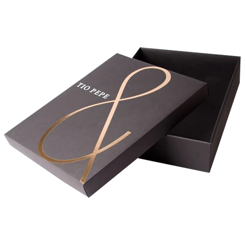 Foil Stamped Matte Black Rigid Box