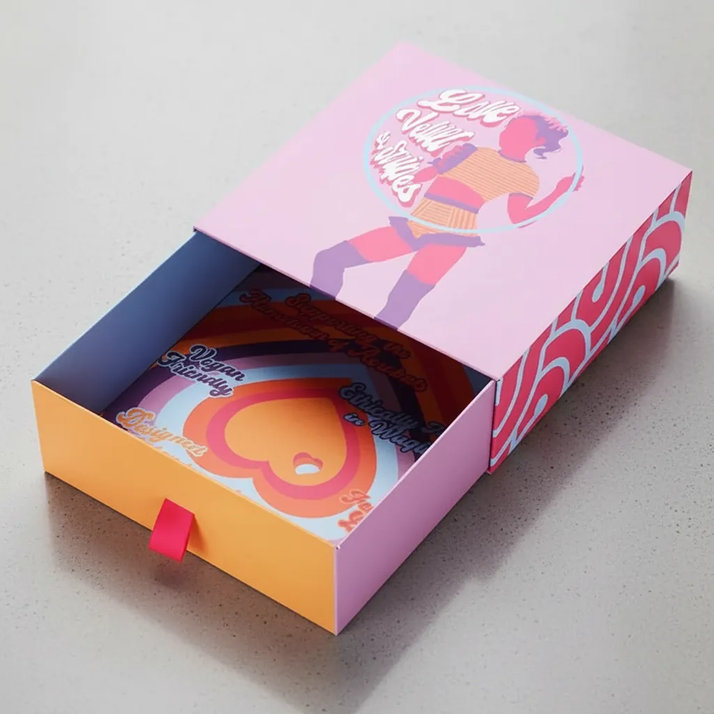 Custom Apparel Pull Ribbon Drawer Box
