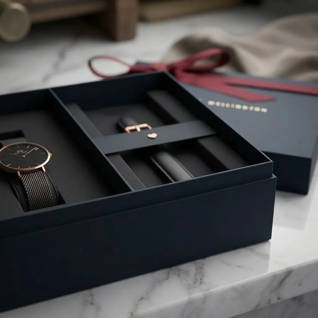 Custom Watch Shoulder Neck Rigid Box 2