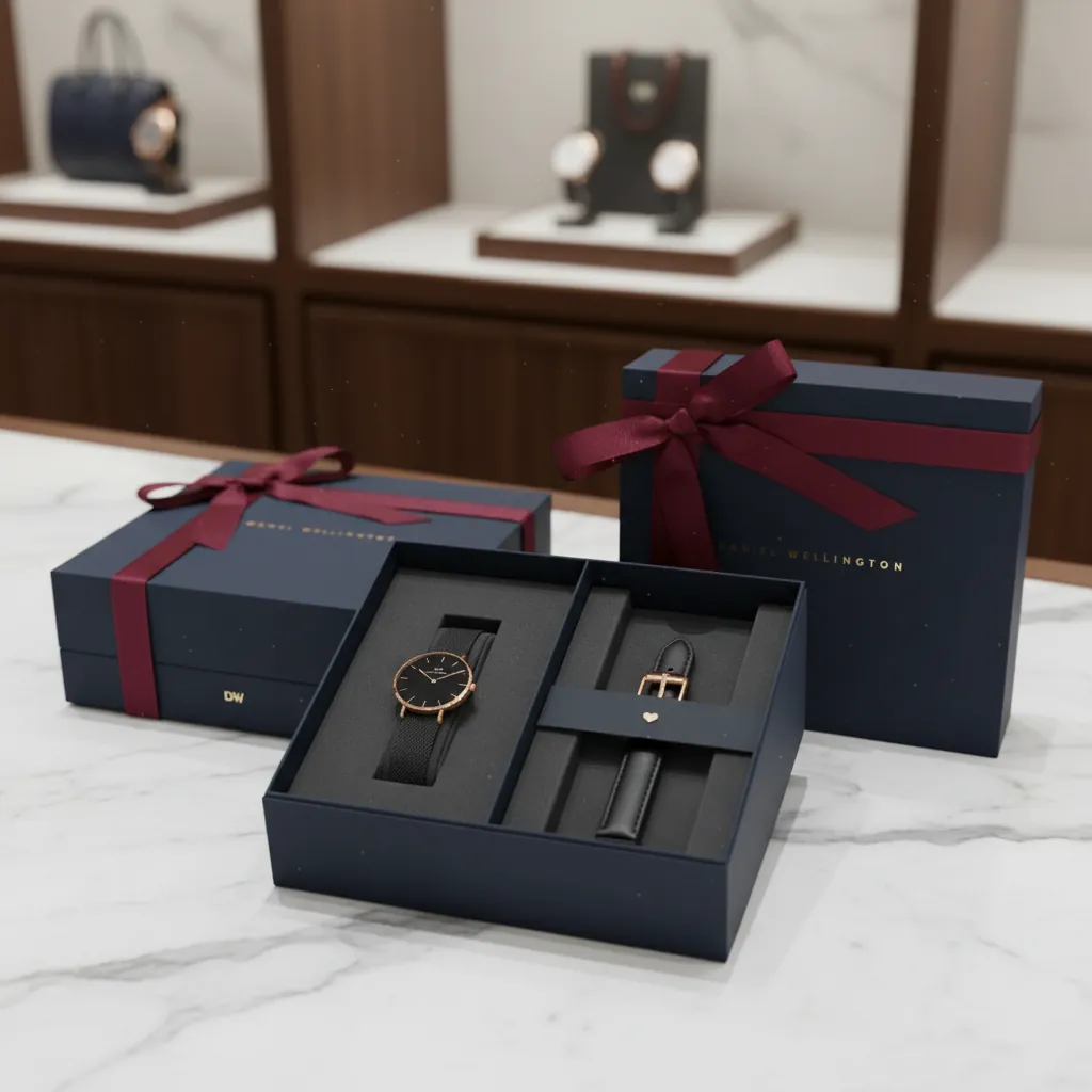 Custom Watch Shoulder Neck Rigid Box 3