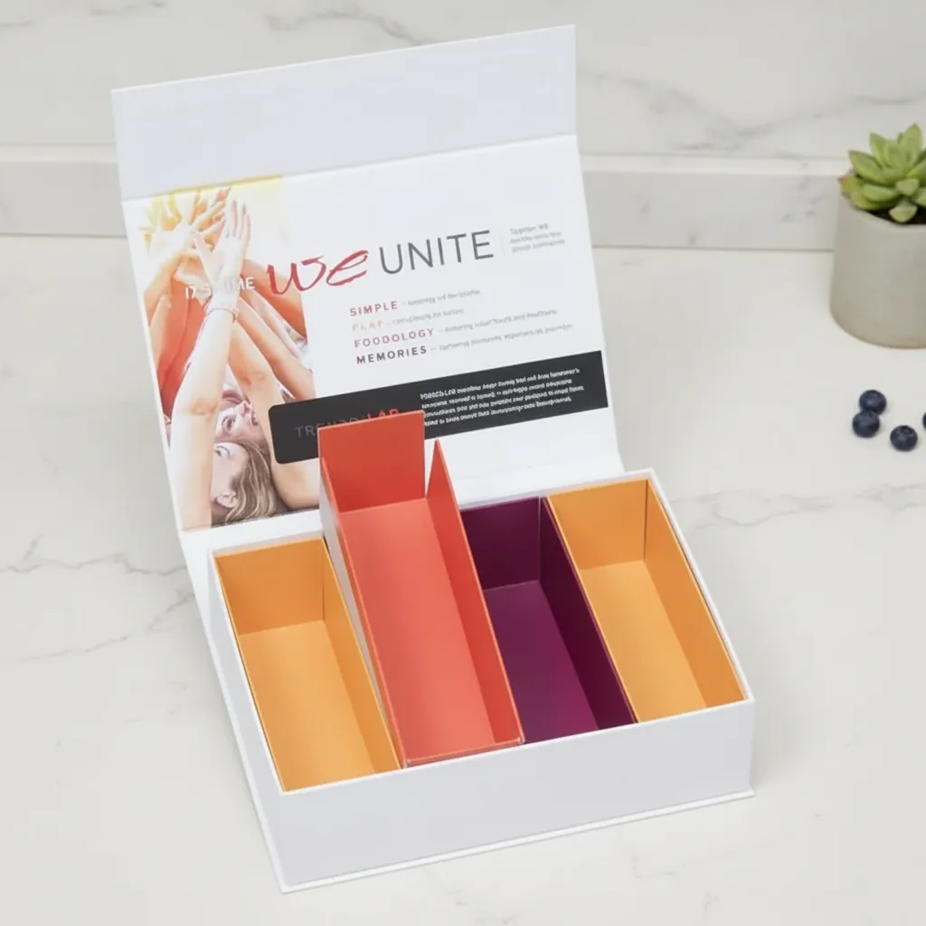 Multi-Compartment Foodology Magnetic Rigid Box 1