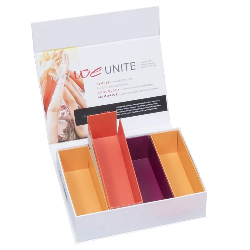 Multi-Compartment Foodology Magnetic Rigid Box