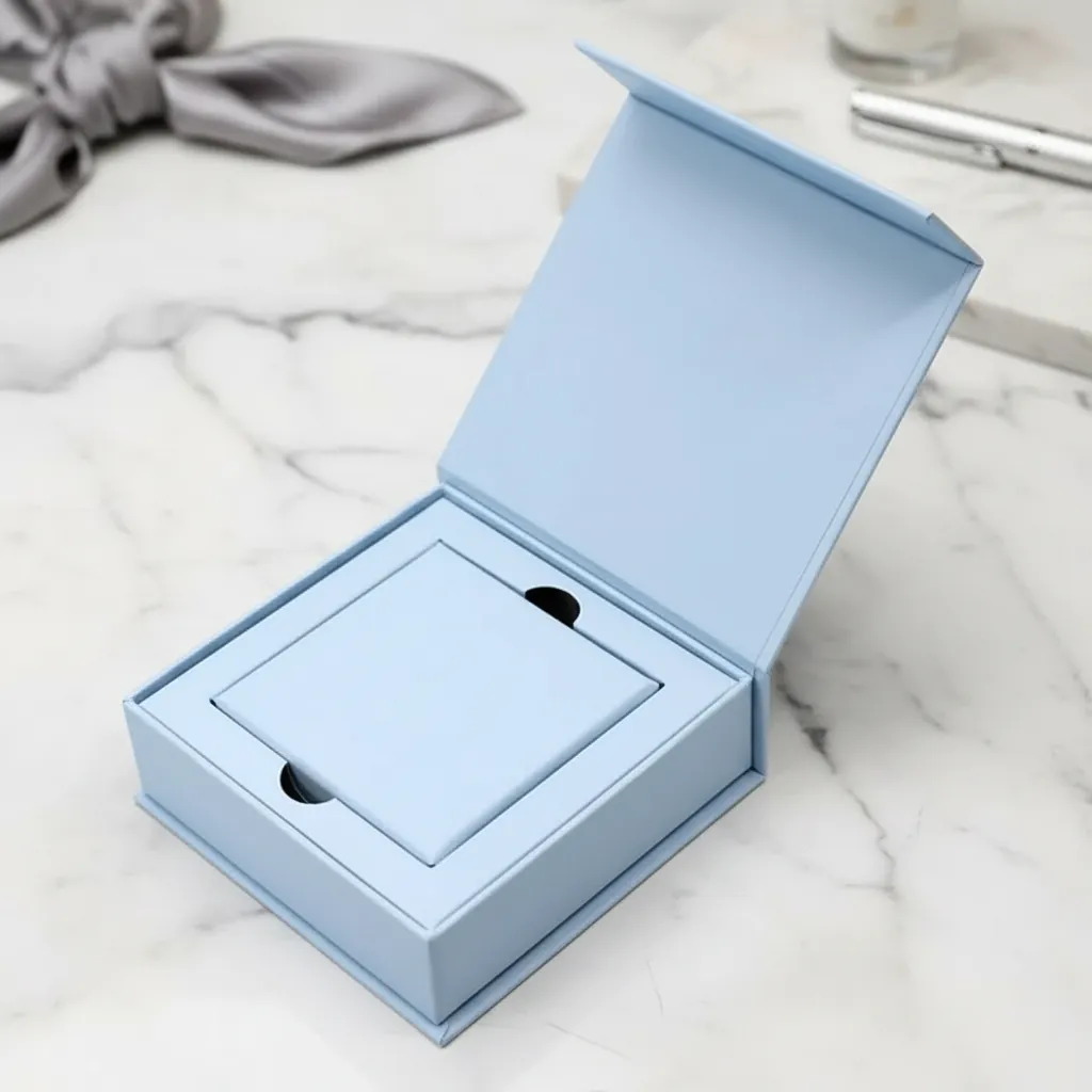 Custom Raised Base Ring Insert Magnetic Box 1