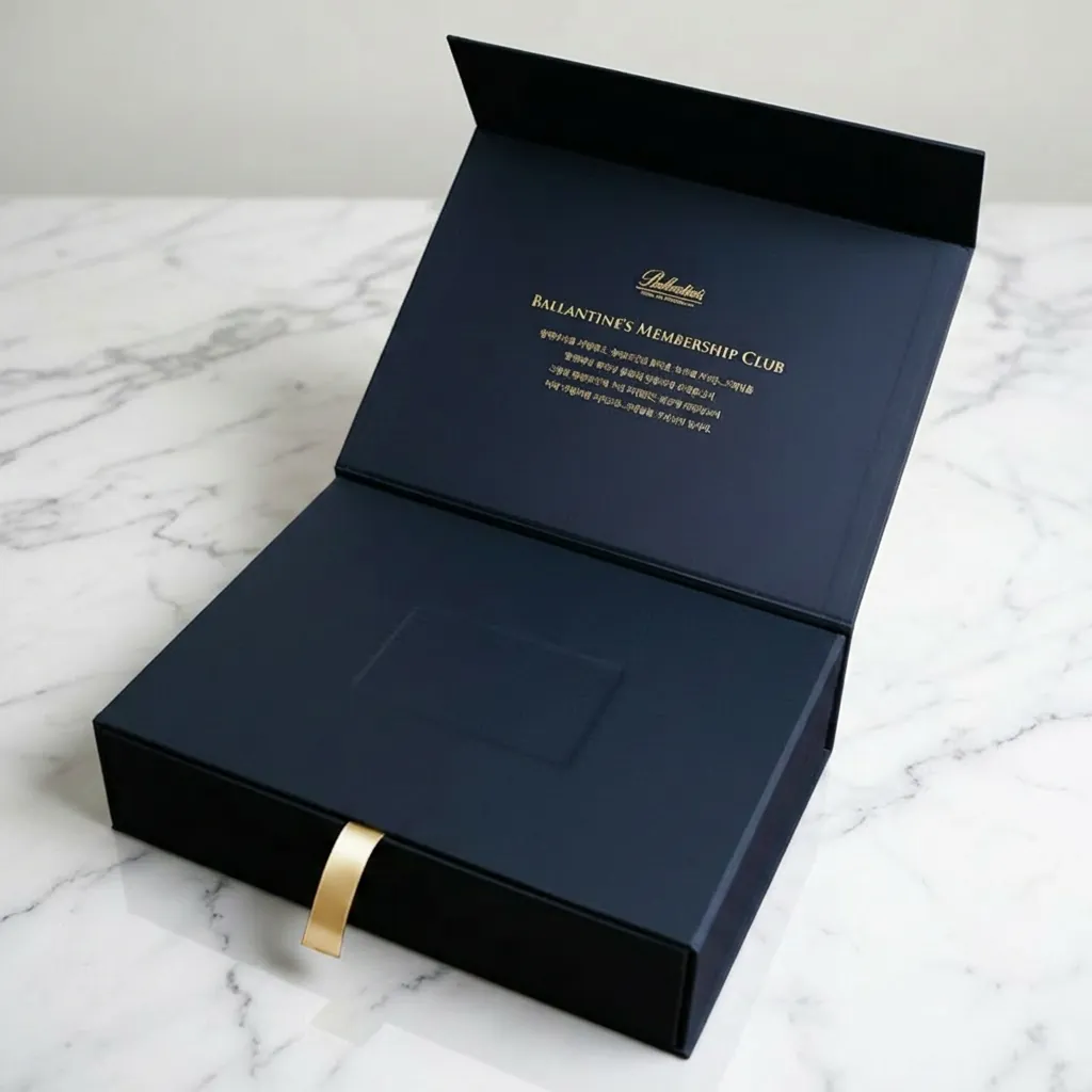 Ballantine's high-quality Hidden Drawer Magnetic Box 1