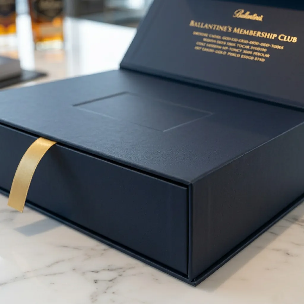 Ballantine's high-quality Hidden Drawer Magnetic Box 2