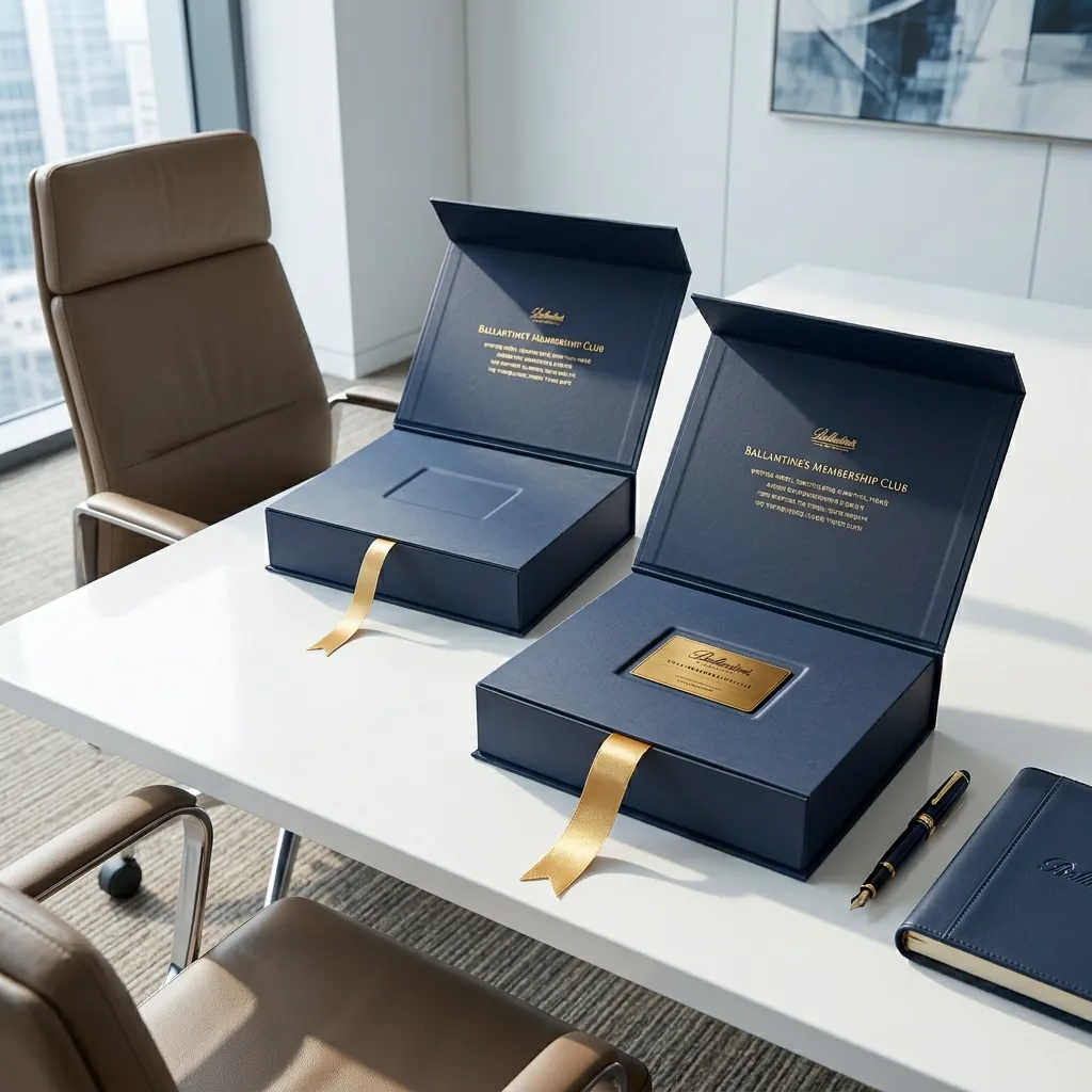 Ballantine's high-quality Hidden Drawer Magnetic Box 3