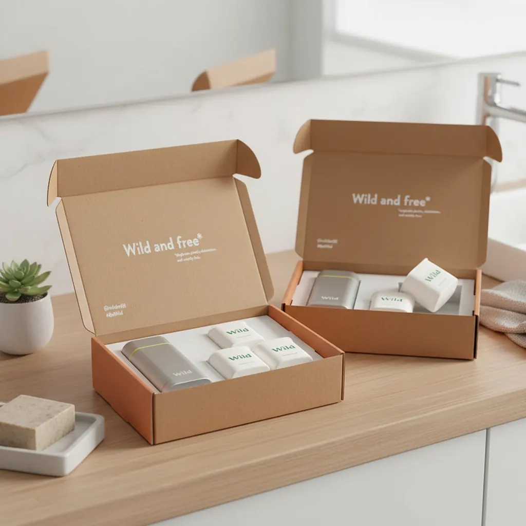 Eco Friendly Kraft Mailer Box with Insert 3