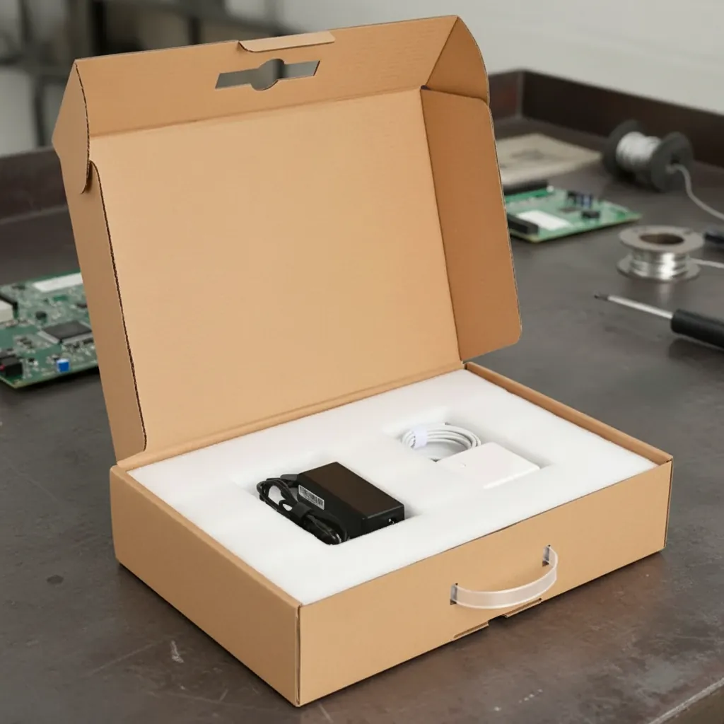 Custom Foam Insert Corrugated Electronics Mailer Box