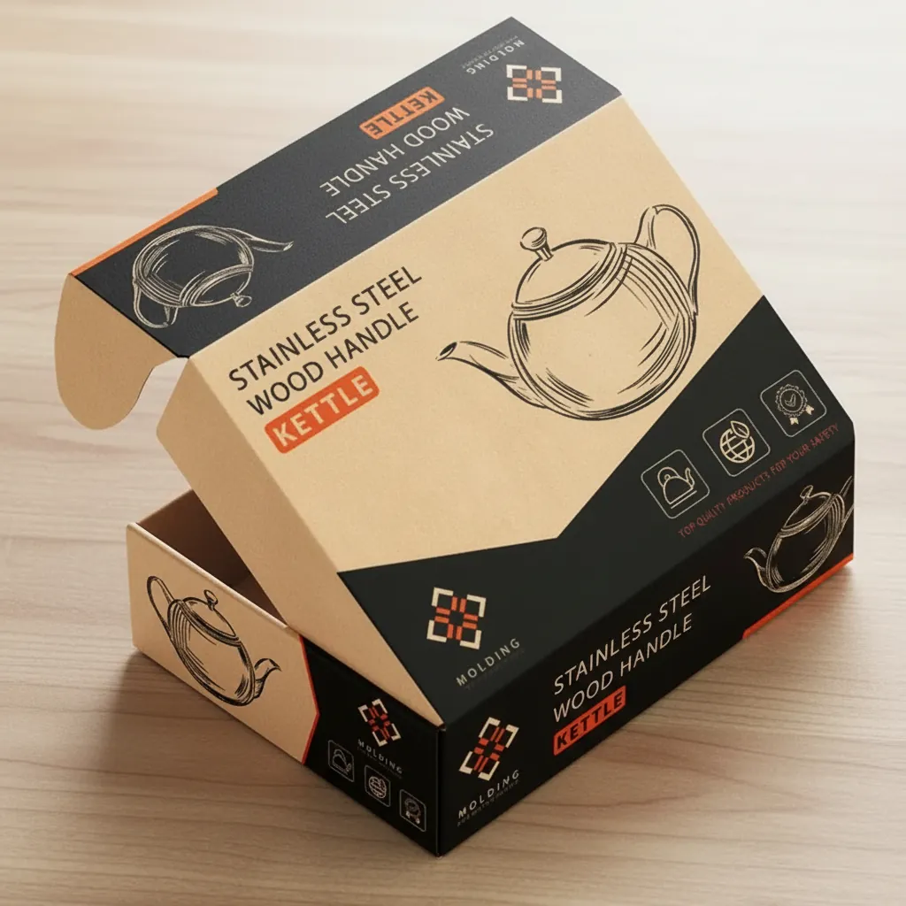 Custom Printed Kettle Corrugated Mailer Box 1
