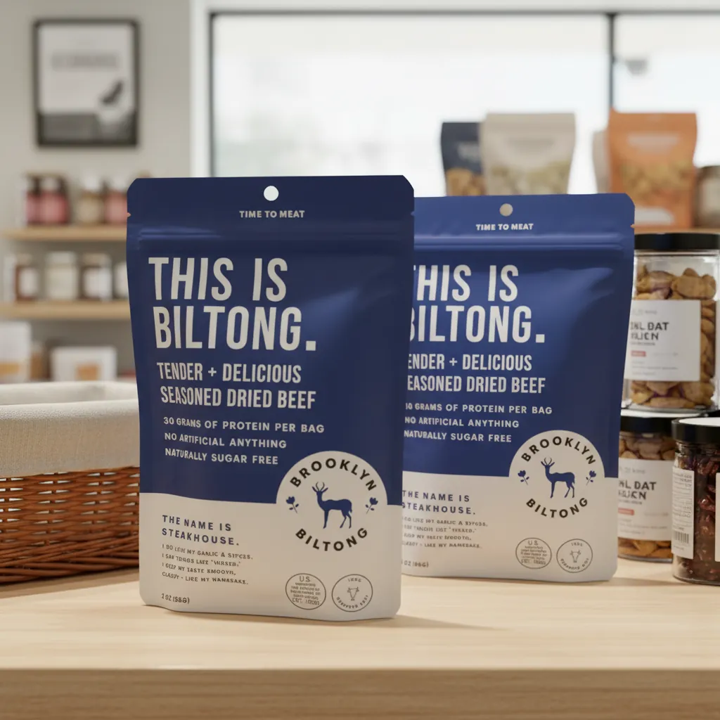 Why Almond Brands Choose Peach Illustrated Pouches