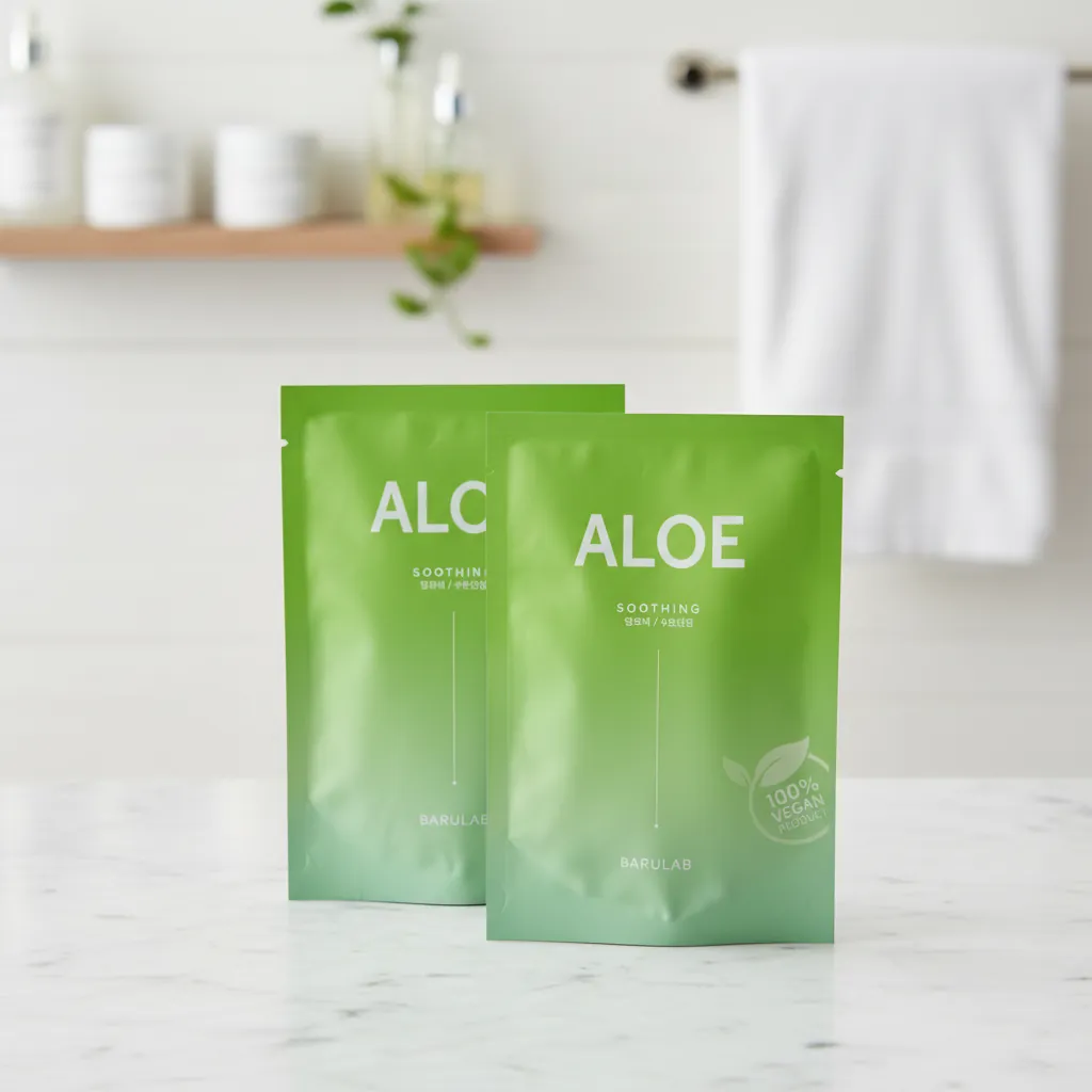 Four-Side Seal Flat Pouch for Face Masks 3